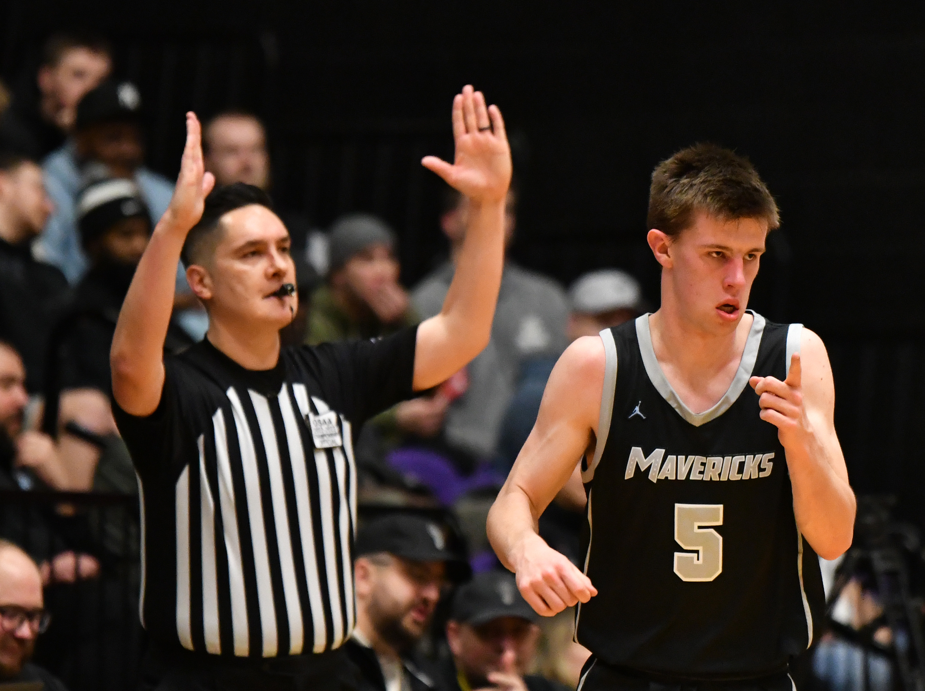 Barlow Mountainside 6A Oregon boys basketball quarterfinal Taylor Balkom 08